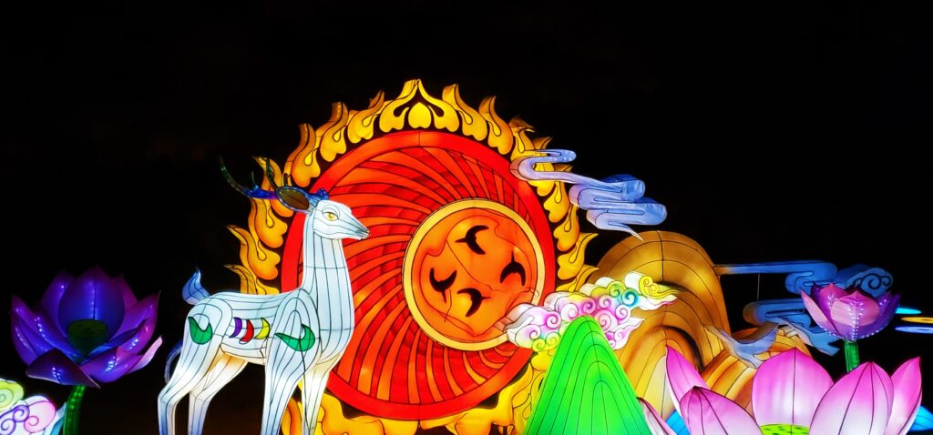 京都「萬福寺」ランタンフェスティバル