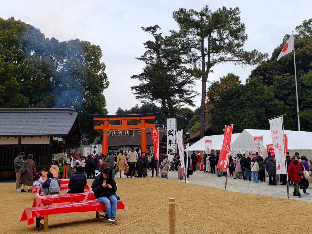 京都「上賀茂神社」初詣