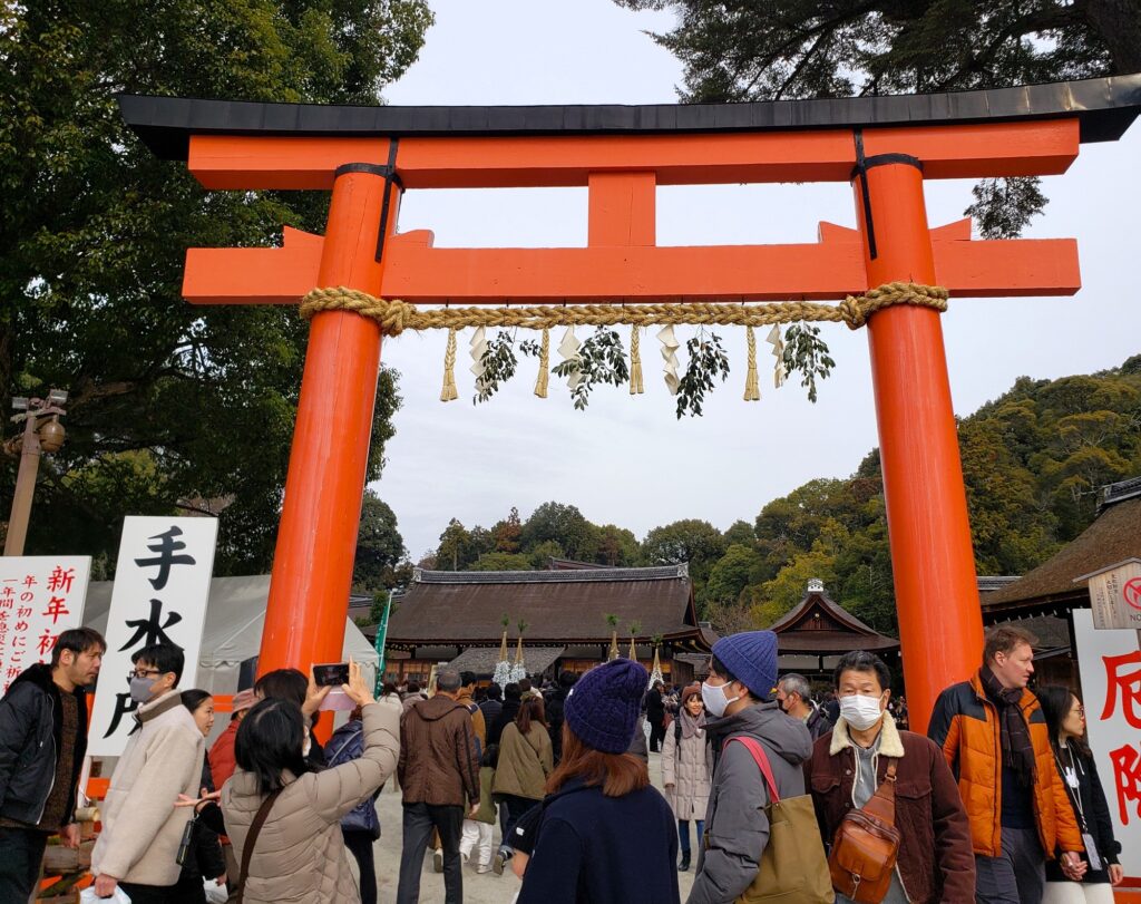 京都「上賀茂神社」二の鳥居