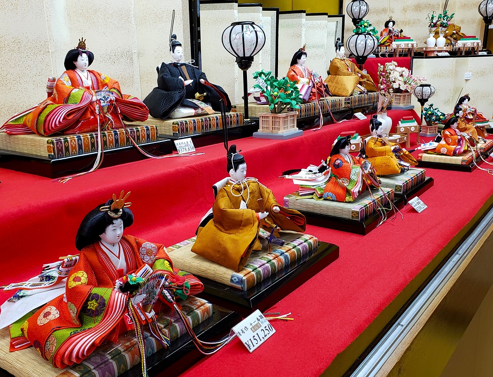 京都のひな人形