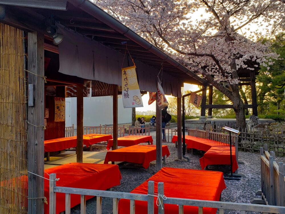 京都「高台寺」茶店