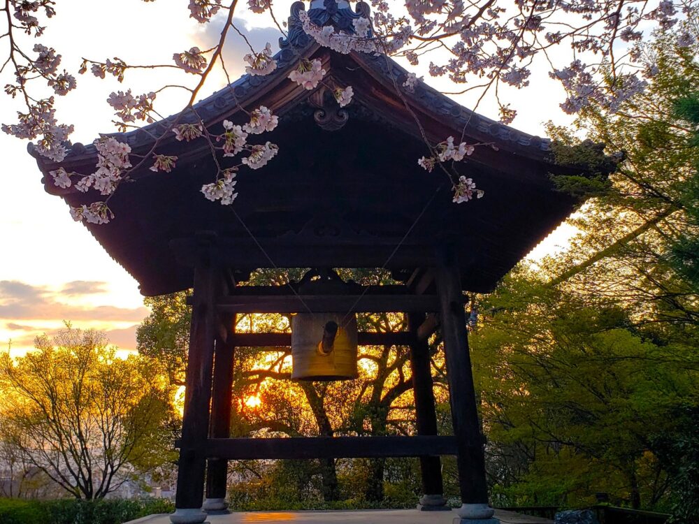 京都「高台寺」鐘楼