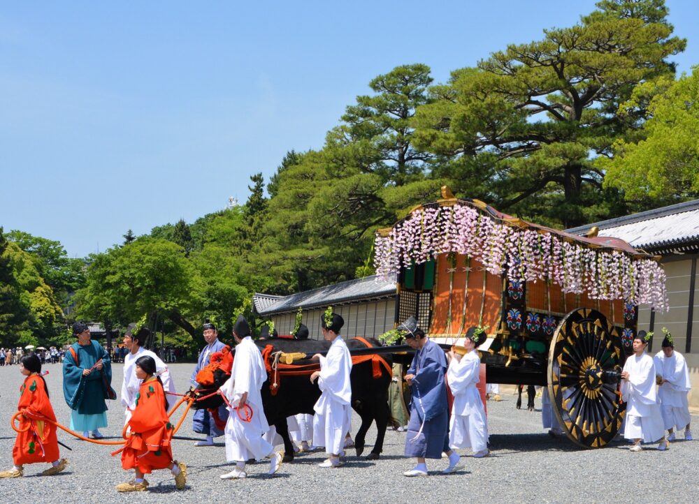 京都三大祭「葵祭」牛車