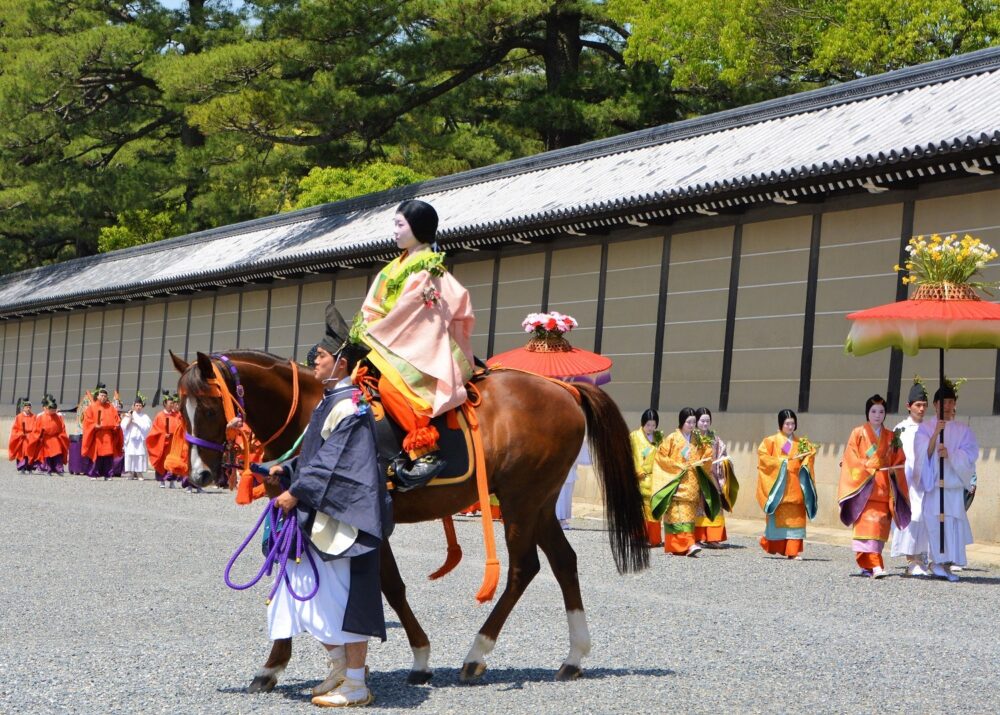 京都三大祭「葵祭」騎女