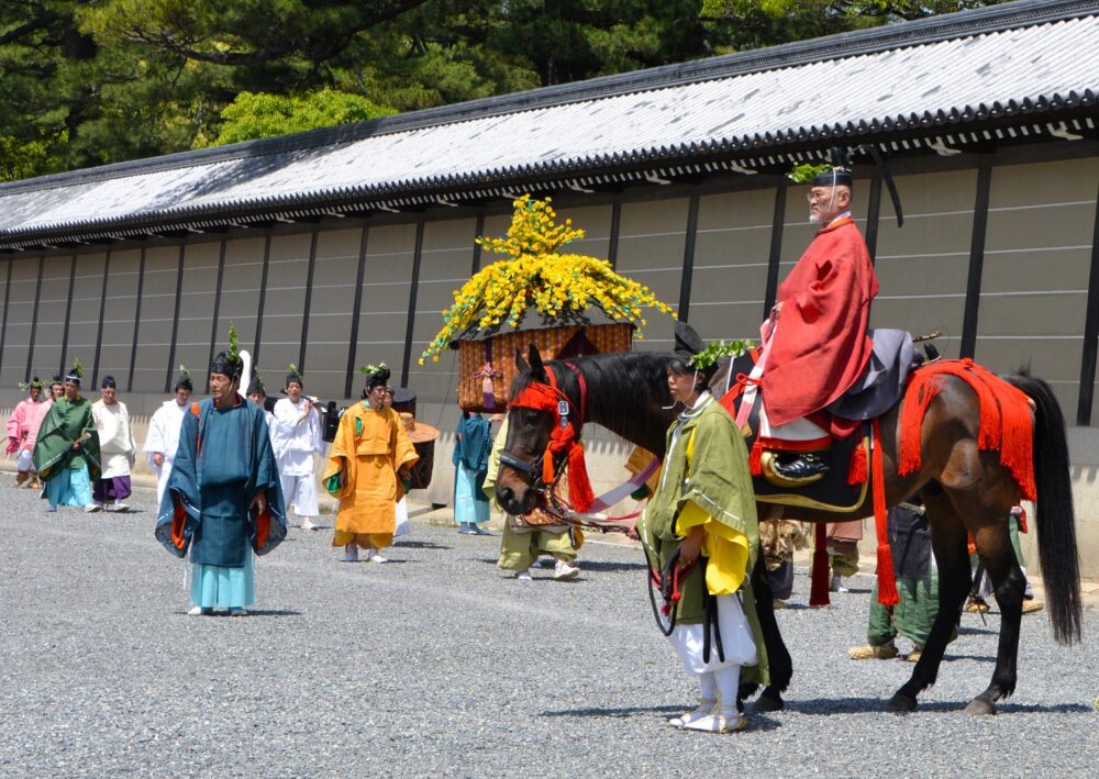 京都「葵祭」御所