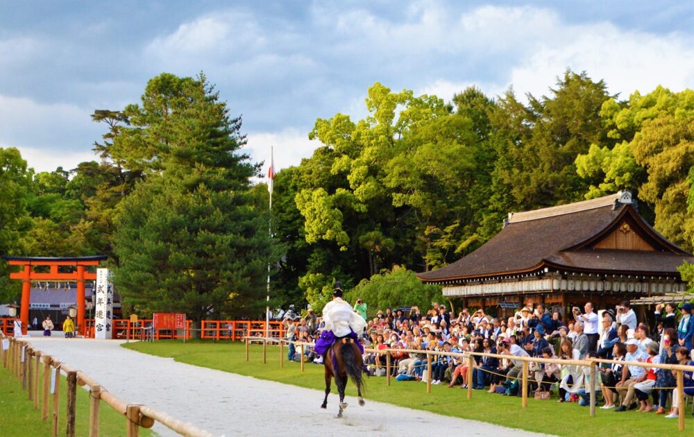 京都「葵祭」走馬