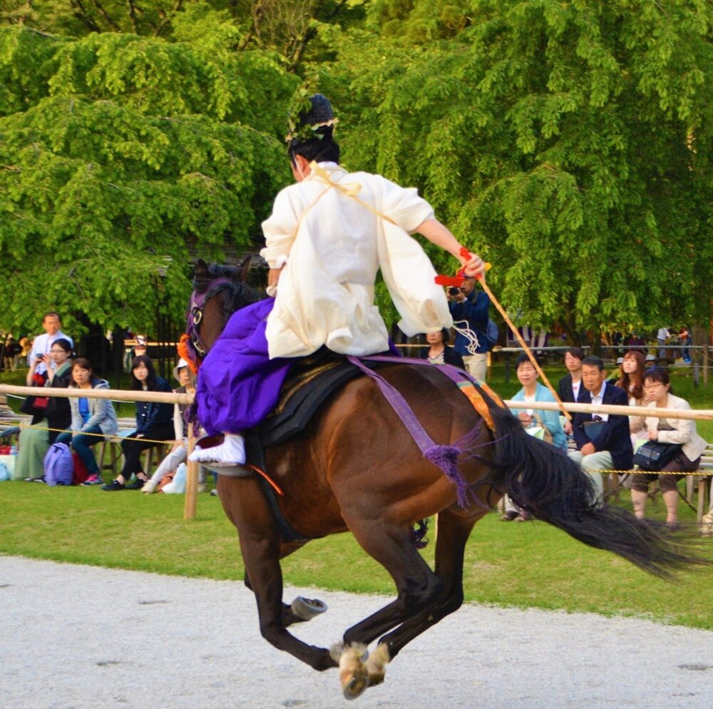 京都「葵祭」走馬