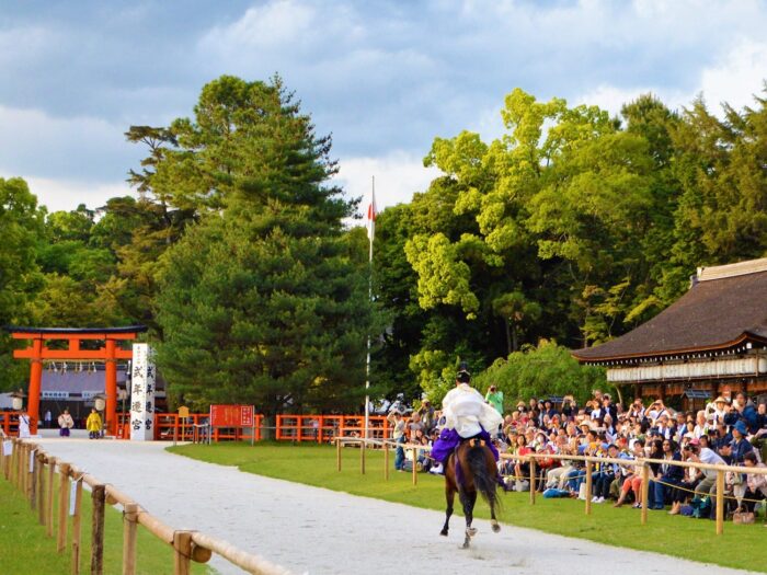 京都三大祭「葵祭」走馬・上賀茂神社