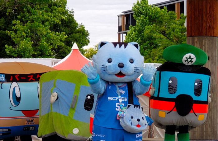 スルッとKANSAIバスまつり京都・マスコット・はんニャリン