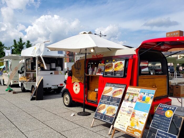 京都「お東さん手づくり門前市」キッチンカー