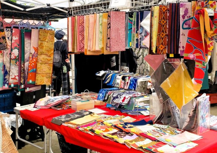 京都・手づくり市・布