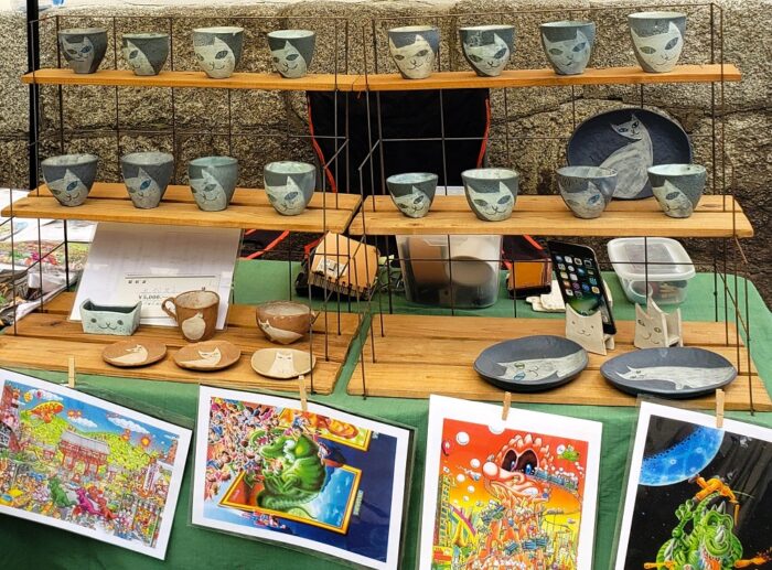 百万遍・手づくり市・陶器
