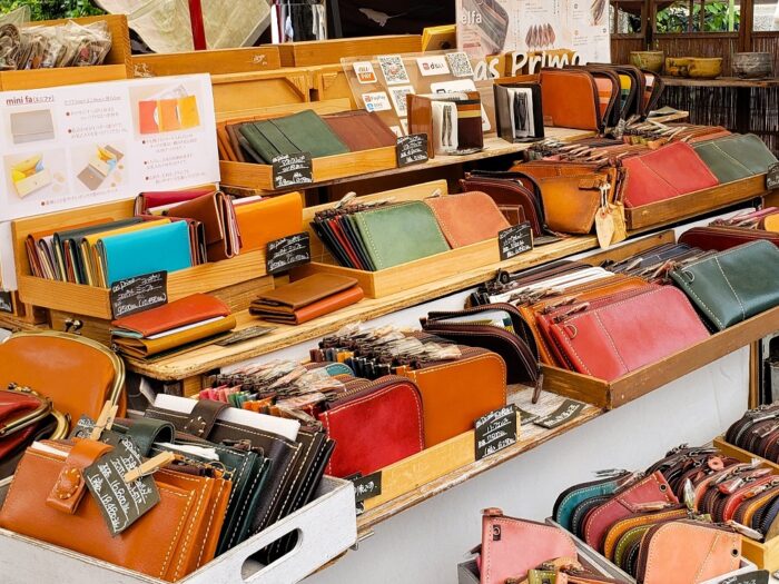 京都・手づくり市・レザー