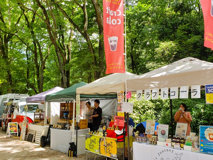 京都「森の手づくり市」下鴨神社
