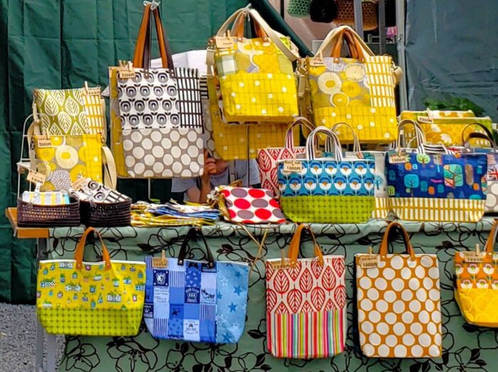 京都・手づくり市・バッグ