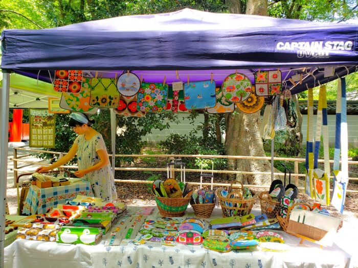 京都「森の手づくり市」下鴨神社・雑貨