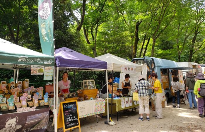 京都「森の手づくり市」下鴨神社