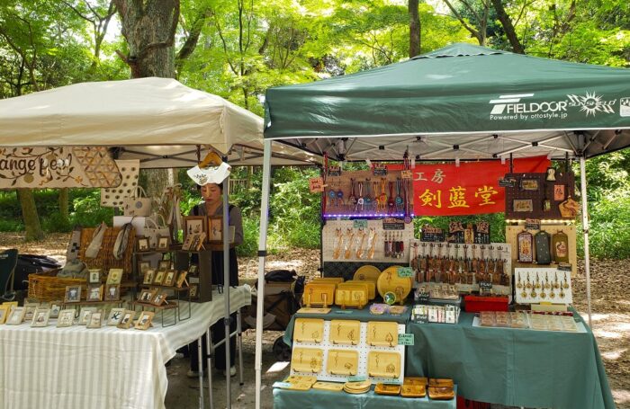 京都「森の手づくり市」下鴨神社