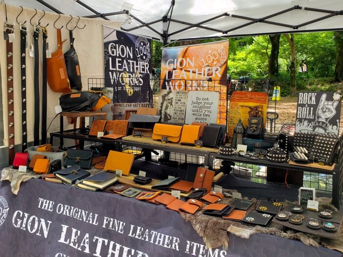 京都・手づくり市・レザー