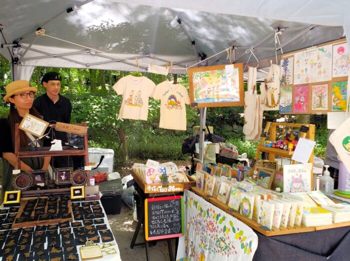 京都「森の手づくり市」下鴨神社
