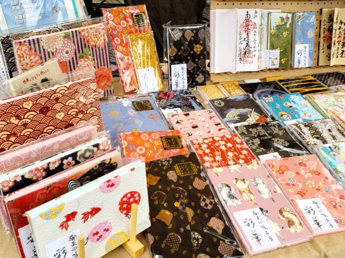 京都・手づくり市・朱印帳
