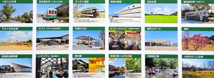 梅小路公園の施設