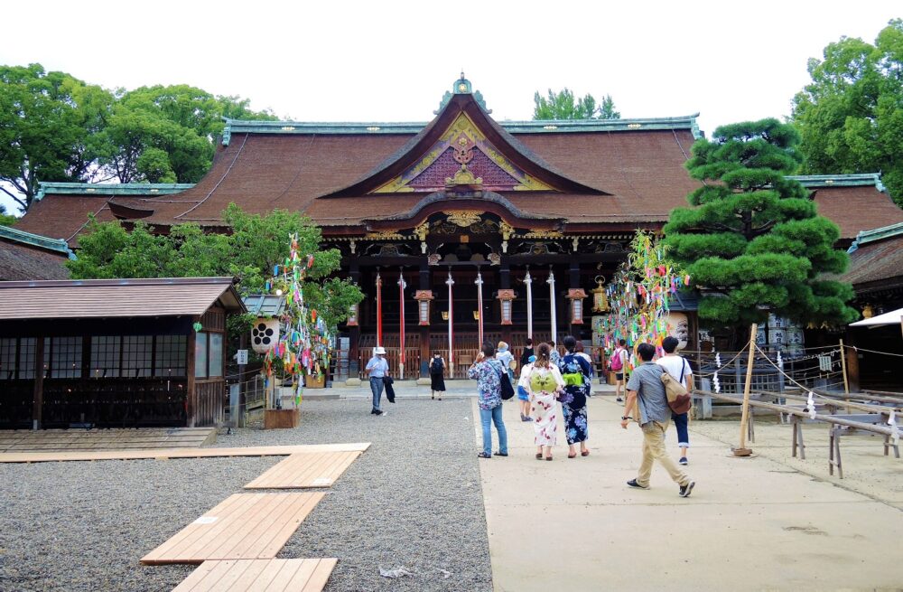京都「北野天満宮」七夕