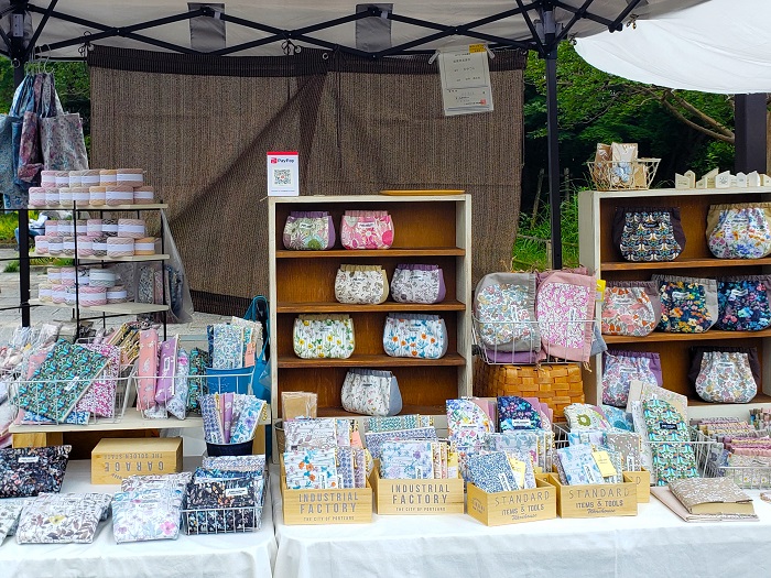 京都・手づくり市・ポーチ