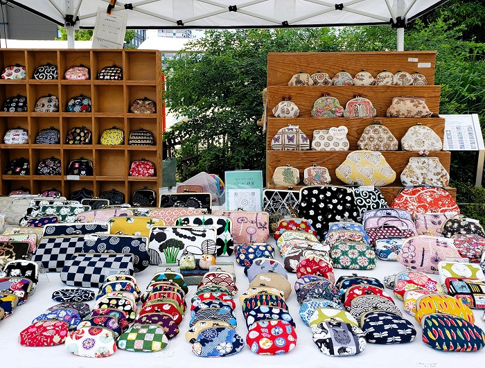 京都・手づくり市・がま口