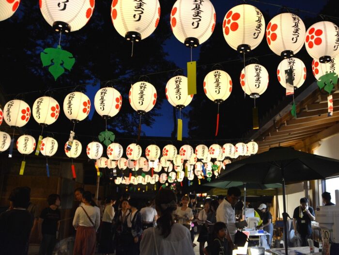 京都「北野天満宮」夏祭り