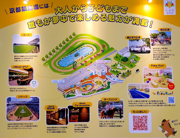 京都競馬場マップ