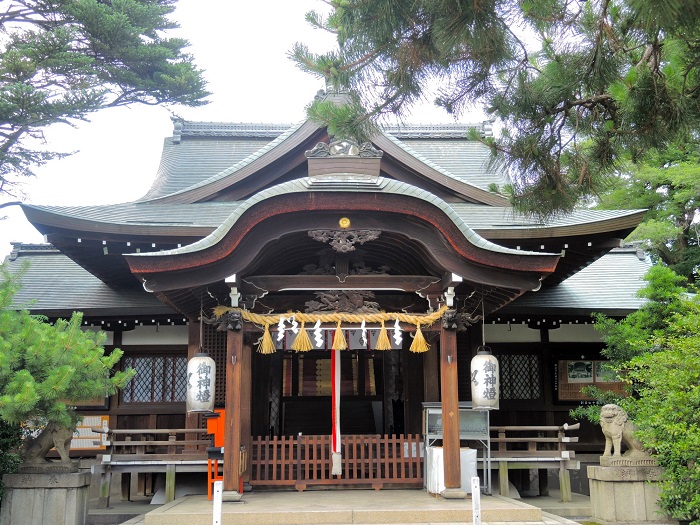 京都・熊野神社・本殿